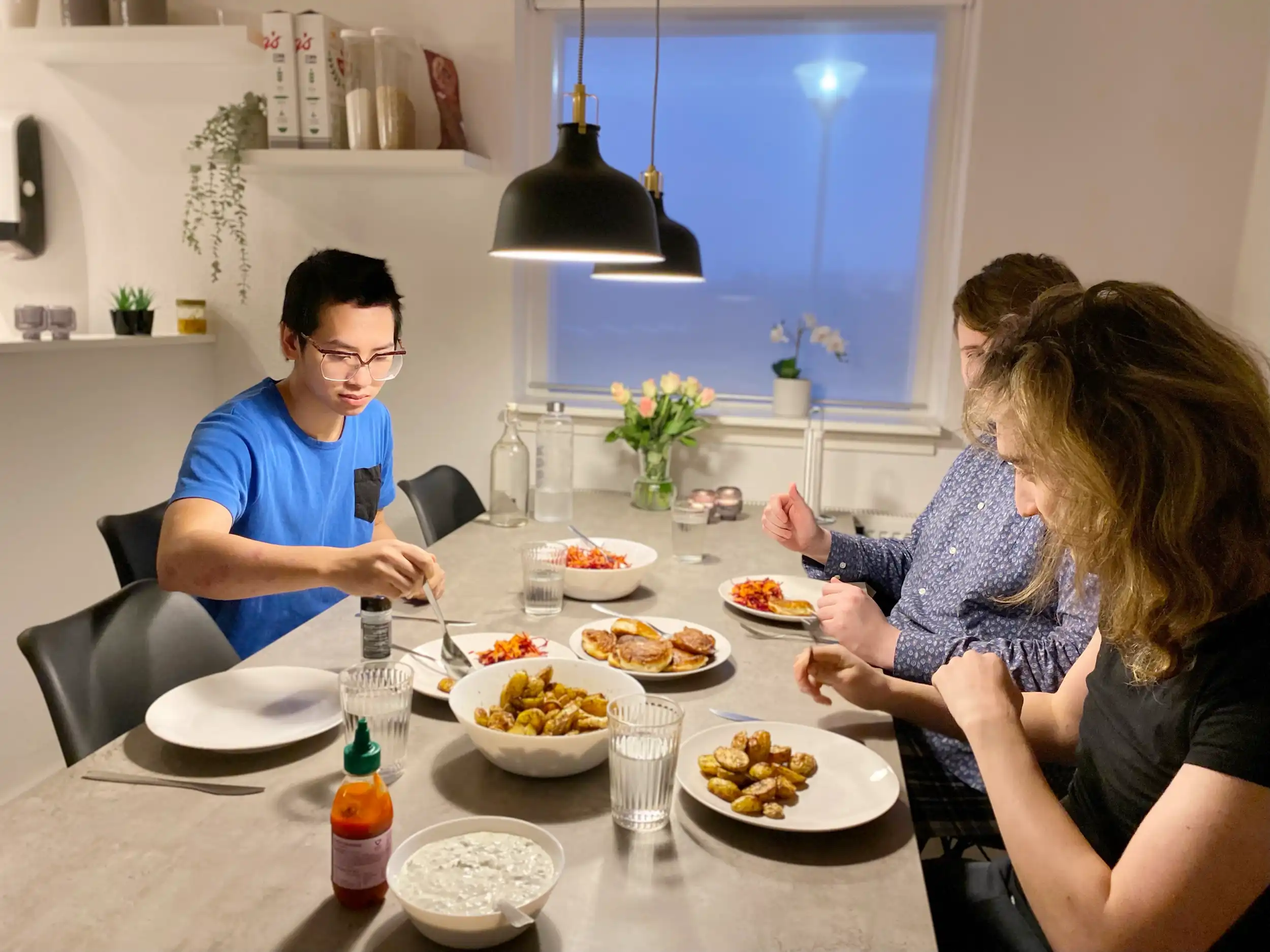 Unge i undervisningssituation