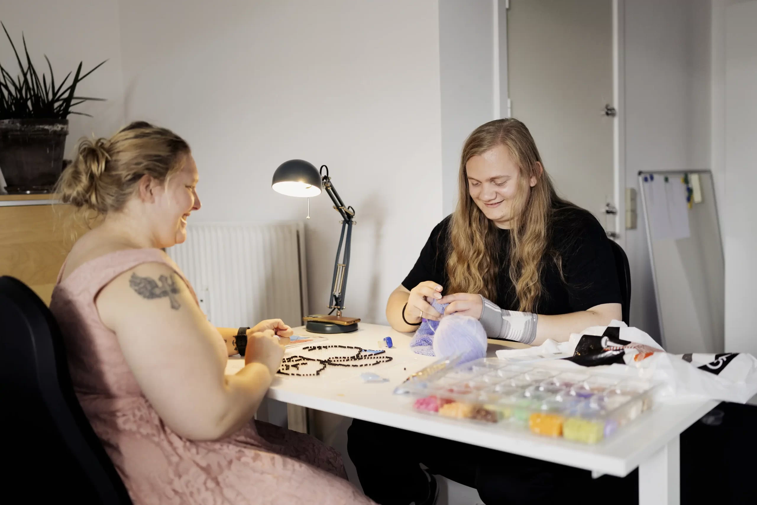 Unge i undervisningssituation